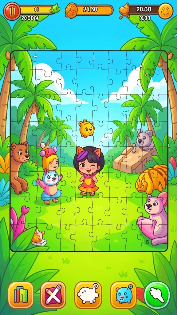 797k - Tangkapan layar menunjukkan level pertama yang menarik.