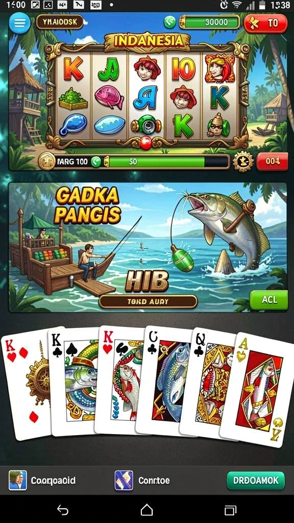 kingslot - Fitur bonus membuat permainan semakin seru.