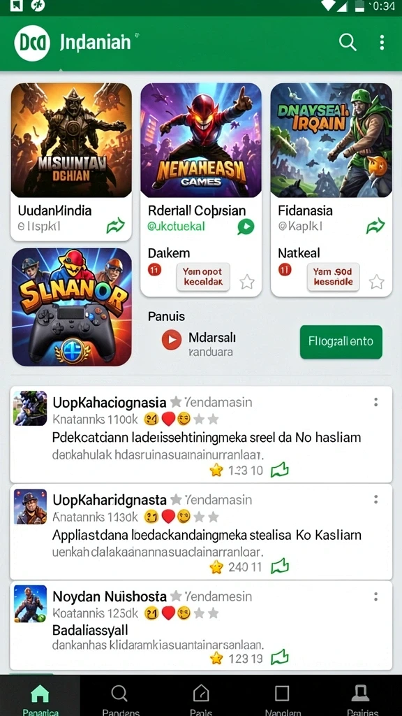 kkrp - Berbagai karakter unik siap untuk dimainkan.