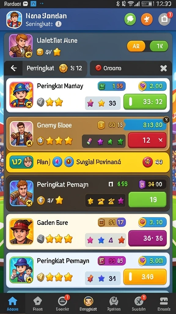 l777 - Tangkapan layar menunjukkan karakter utama dalam pertempuran epik.