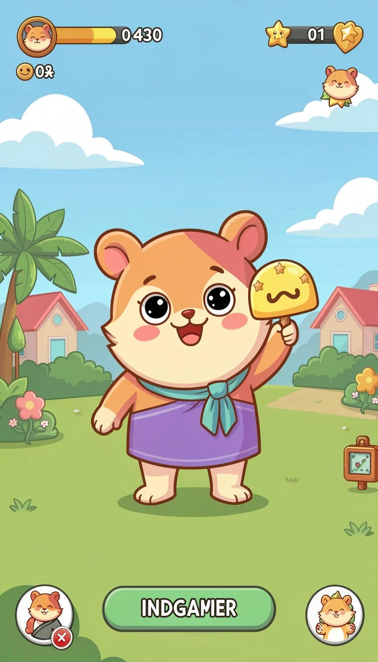 luckydf - Gameplay penuh tantangan dengan berbagai level seru.