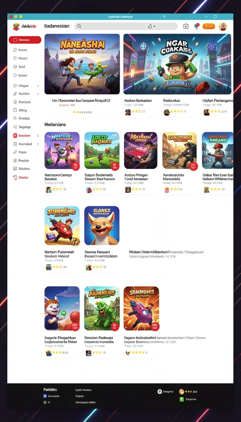 ollo4d - Tampilan antarmuka yang menarik dan user-friendly.