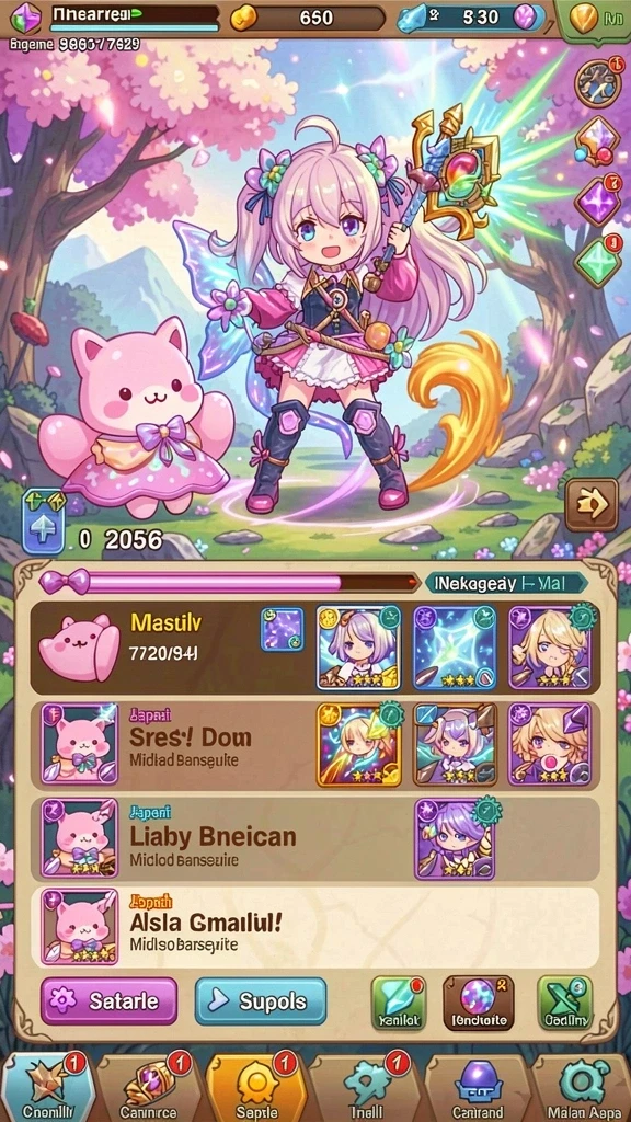 pc777 - Screenshot ketiga menggambarkan tantangan menarik di level tinggi.