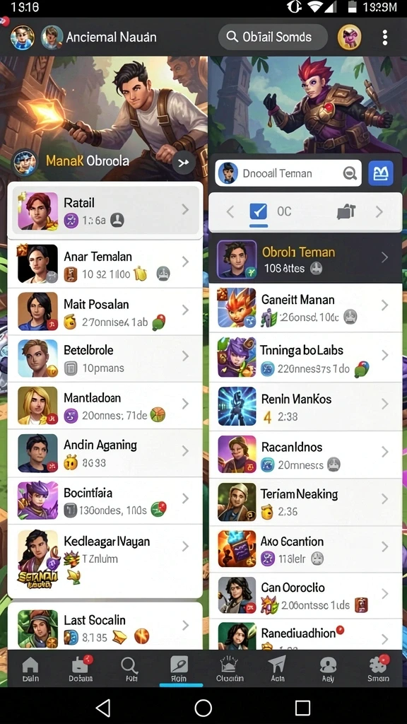 sp666 - Screenshot menampilkan level awal yang penuh warna dan menarik.